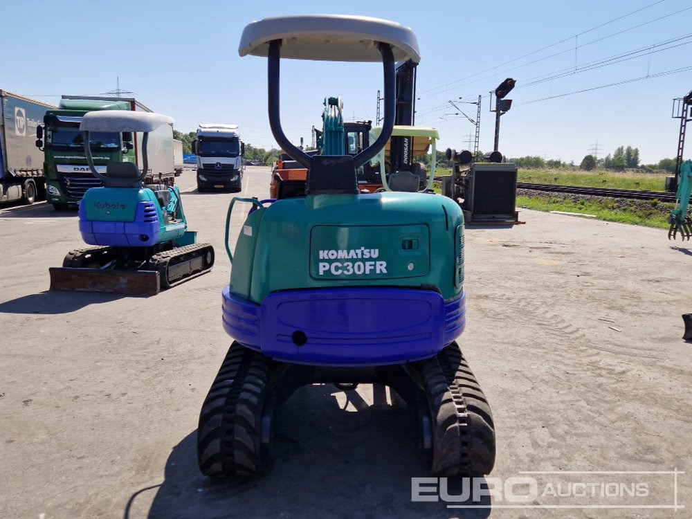 Komatsu PC30FR-2 - Mini excavator: picture 4 Komatsu PC30FR-2 - Mini excavator: picture 4
