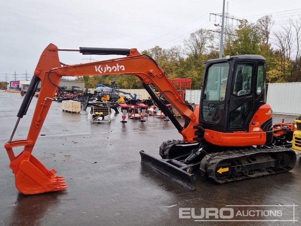 Kubota 55U - Mini excavator: picture 1 Kubota 55U - Mini excavator: picture 1