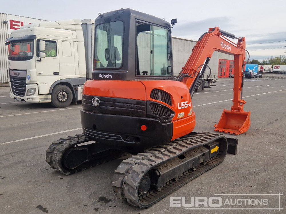 Kubota 55U - Mini excavator: picture 5 Kubota 55U - Mini excavator: picture 5