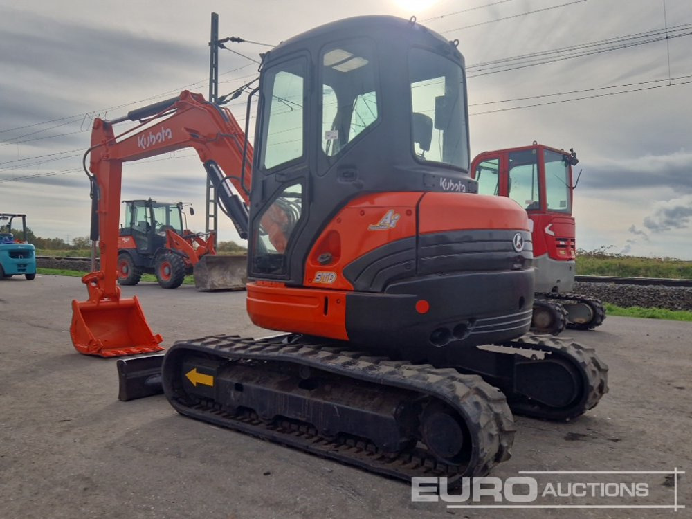 Kubota 55U - Mini excavator: picture 3 Kubota 55U - Mini excavator: picture 3