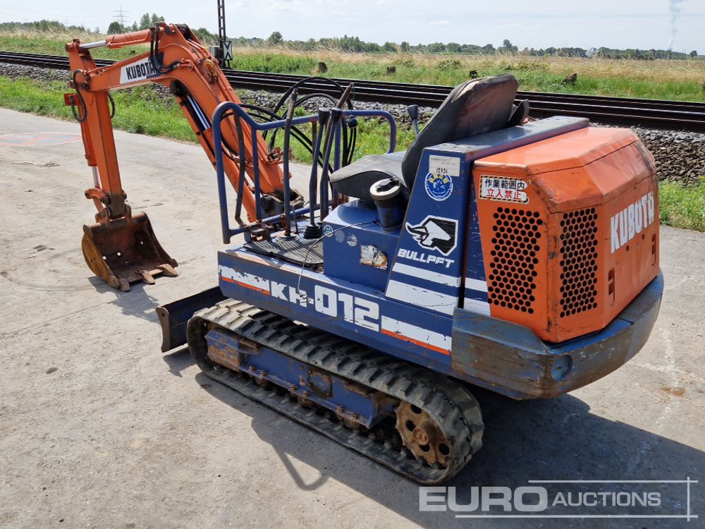 Kubota KH-012 - Mini excavator: picture 3 Kubota KH-012 - Mini excavator: picture 3