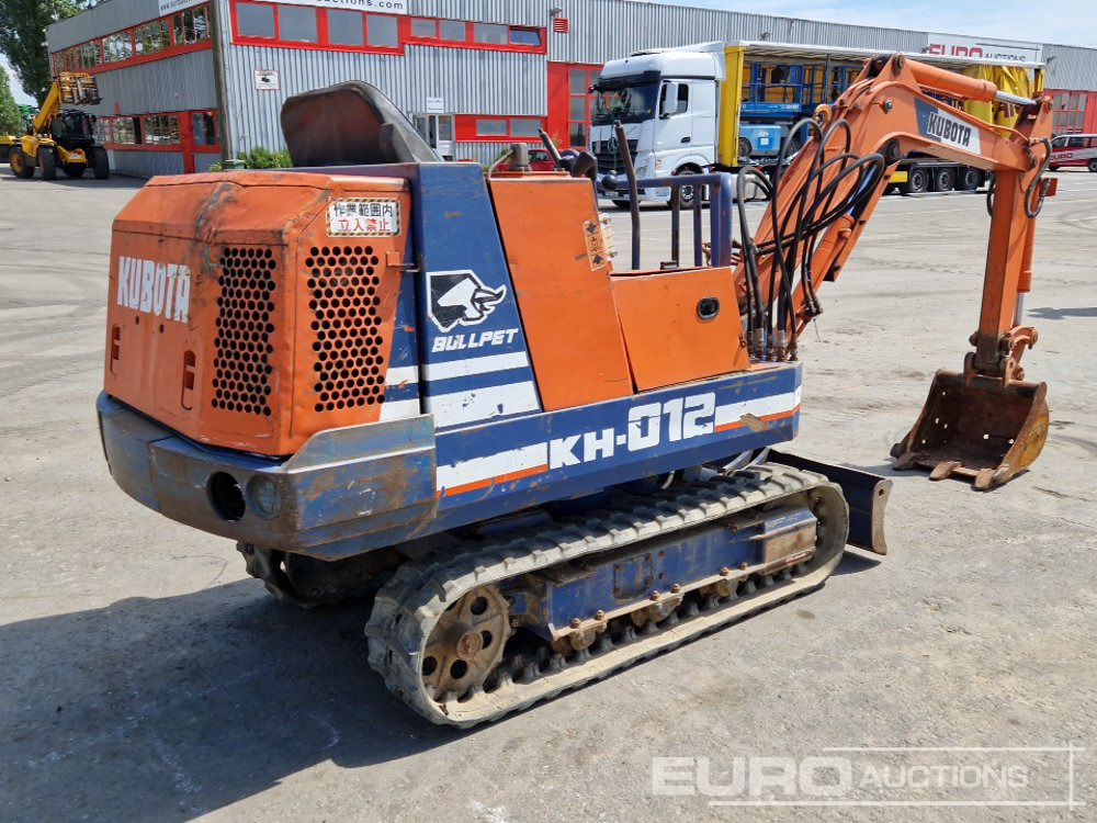 Kubota KH-012 - Mini excavator: picture 4 Kubota KH-012 - Mini excavator: picture 4