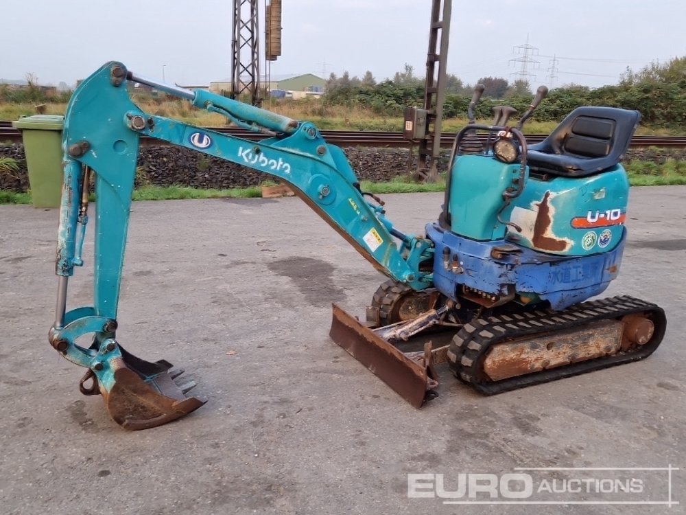 Kubota U-10 - Mini excavator: picture 1 Kubota U-10 - Mini excavator: picture 1