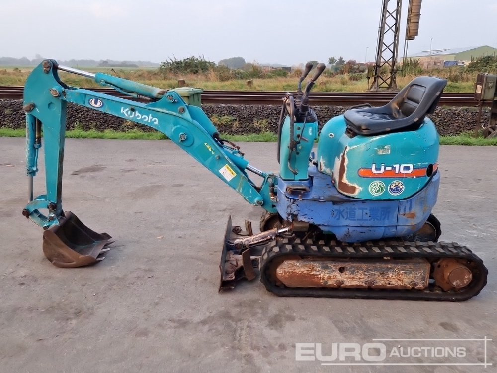 Kubota U-10 - Mini excavator: picture 2 Kubota U-10 - Mini excavator: picture 2