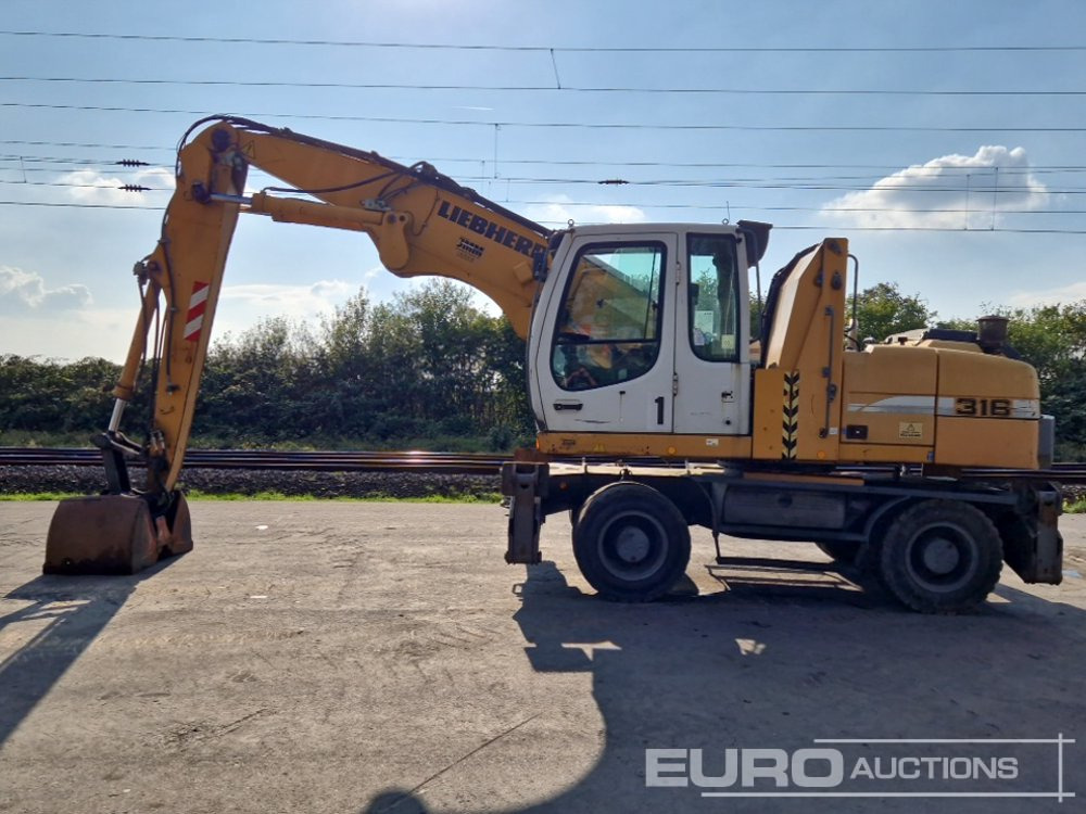 Liebherr A316 LITRONIC - Wheel excavator: picture 2 Liebherr A316 LITRONIC - Wheel excavator: picture 2
