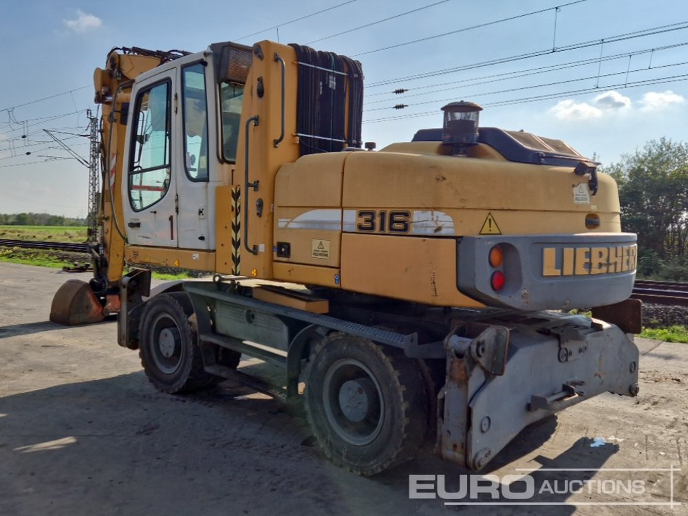 Liebherr A316 LITRONIC - Wheel excavator: picture 3 Liebherr A316 LITRONIC - Wheel excavator: picture 3