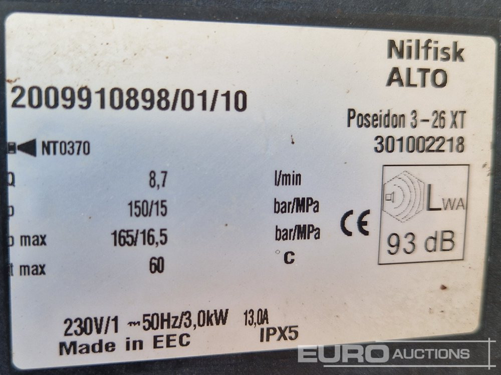 Pressure washer Nilfisk ALTO POSEIDON 3 Pressure Washer: picture 7