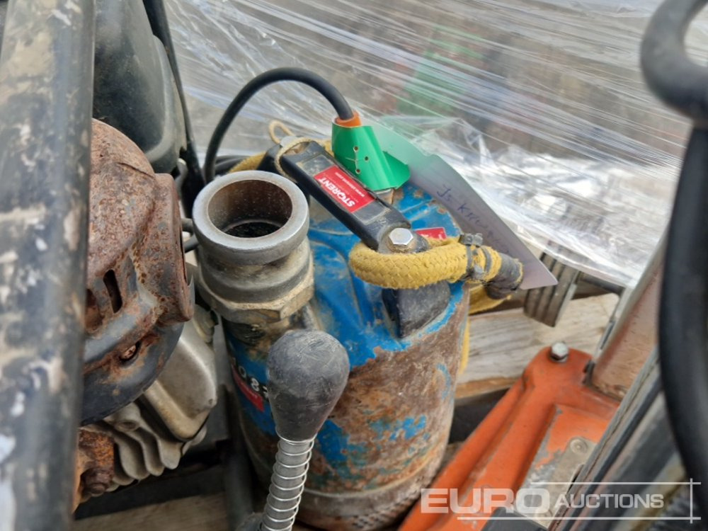 Pallet of Water Pump+SDMOXT3,78 Generator, Core Drill - Asphalt machine: picture 5 Pallet of Water Pump+SDMOXT3,78 Generator, Core Drill - Asphalt machine: picture 5
