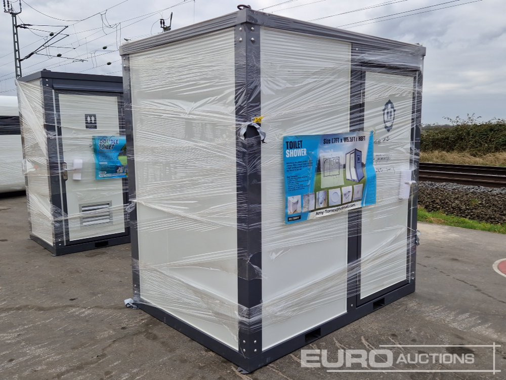 Unused 2024 Portable Toilet, Shower, L2180 x W1620 x H2354mm - Construction container: picture 5 Unused 2024 Portable Toilet, Shower, L2180 x W1620 x H2354mm - Construction container: picture 5
