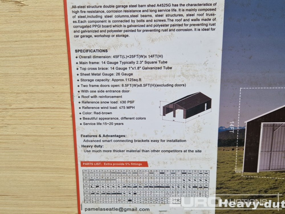 Unused 2025 MTO A4525G - Construction container: picture 3 Unused 2025 MTO A4525G - Construction container: picture 3