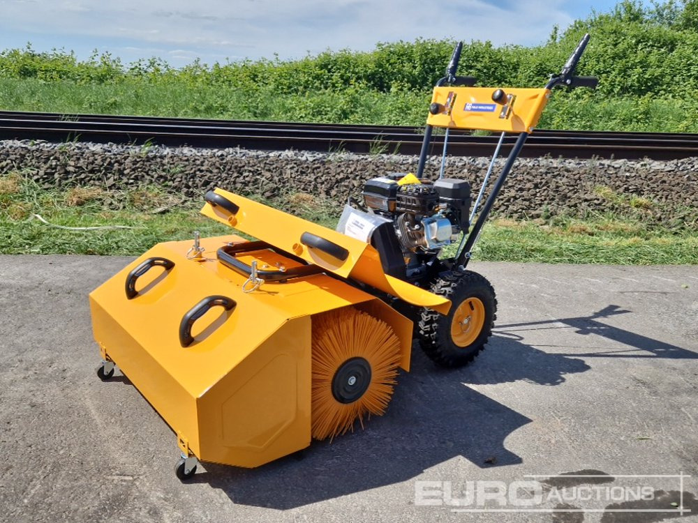 Unused FS800 Walk Behind Sweeper, E-start, cw: Collection Box , Snowblade 800mm - Workshop equipment: picture 1 Unused FS800 Walk Behind Sweeper, E-start, cw: Collection Box , Snowblade 800mm - Workshop equipment: picture 1