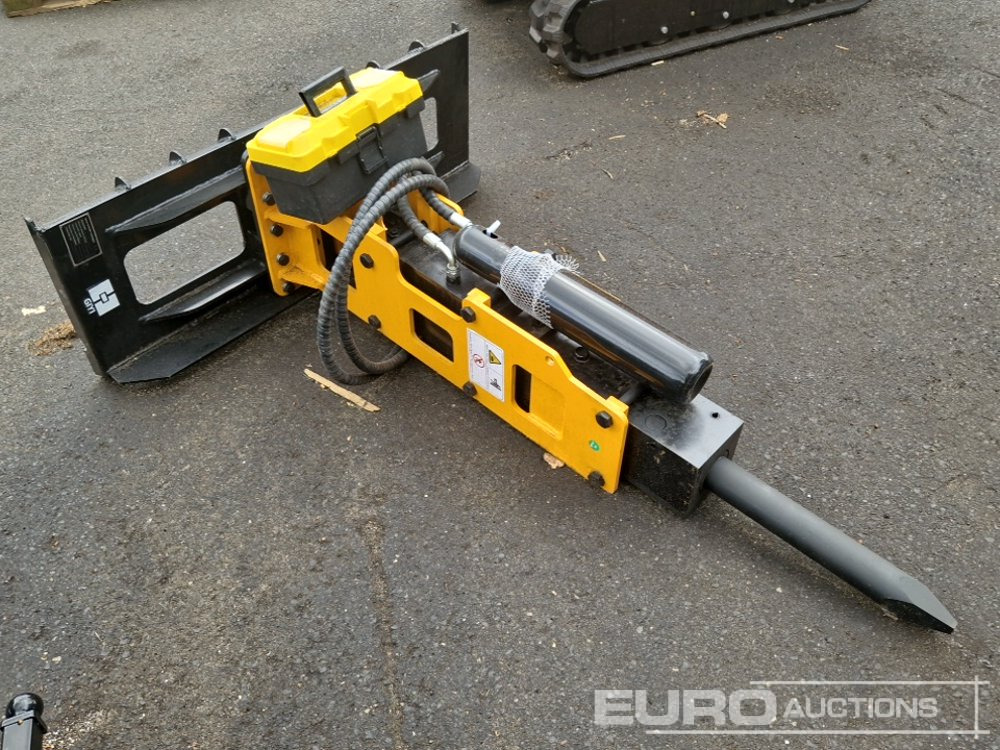 Unused Hydraulic Breaker to suit Skidsteer - Hydraulic hammer: picture 4 Unused Hydraulic Breaker to suit Skidsteer - Hydraulic hammer: picture 4
