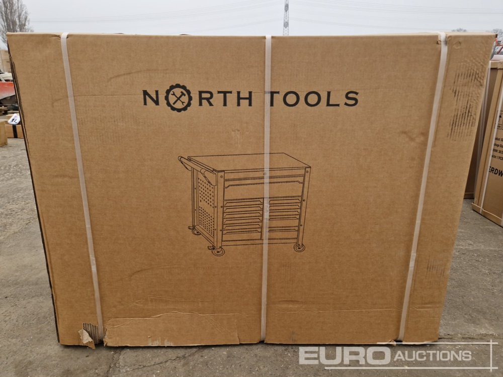 Unused NORTH-TOOL JUMBO-PRO 12 Drawer Tool Cabinet, Professional Tools - Workshop equipment: picture 2 Unused NORTH-TOOL JUMBO-PRO 12 Drawer Tool Cabinet, Professional Tools - Workshop equipment: picture 2