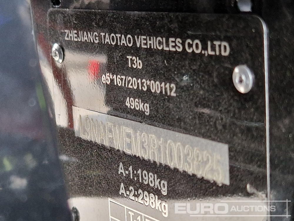 Side-by-side/ ATV Unused TAO Motors TGA300F: picture 26