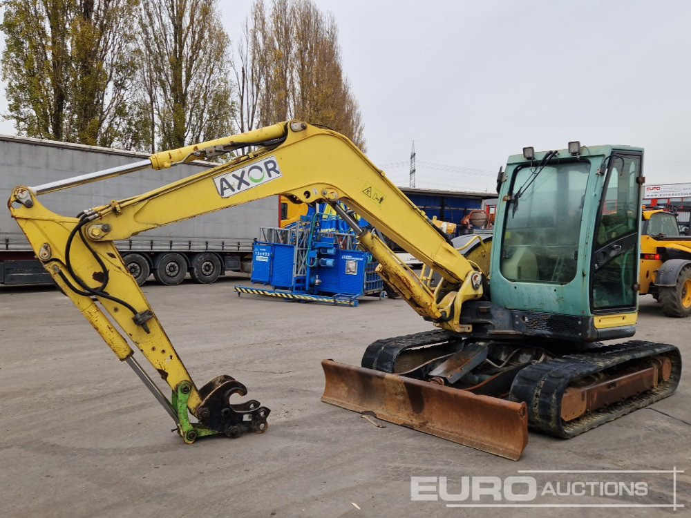 Yanmar ViO80-1A - Mini excavator: picture 1 Yanmar ViO80-1A - Mini excavator: picture 1