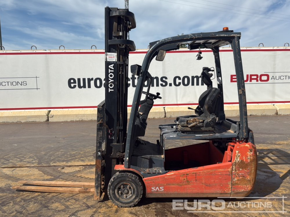 2015 Toyota 8FBET18 - Electric forklift: picture 2 2015 Toyota 8FBET18 - Electric forklift: picture 2
