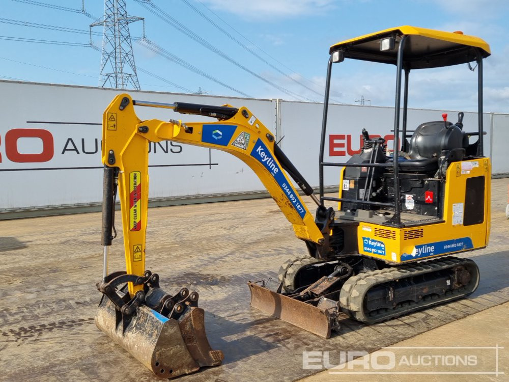 2020 JCB 16C-1 - Mini excavator: picture 1 2020 JCB 16C-1 - Mini excavator: picture 1