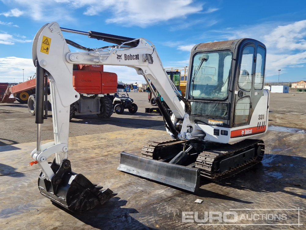 Bobcat 331G - Mini excavator: picture 5 Bobcat 331G - Mini excavator: picture 5
