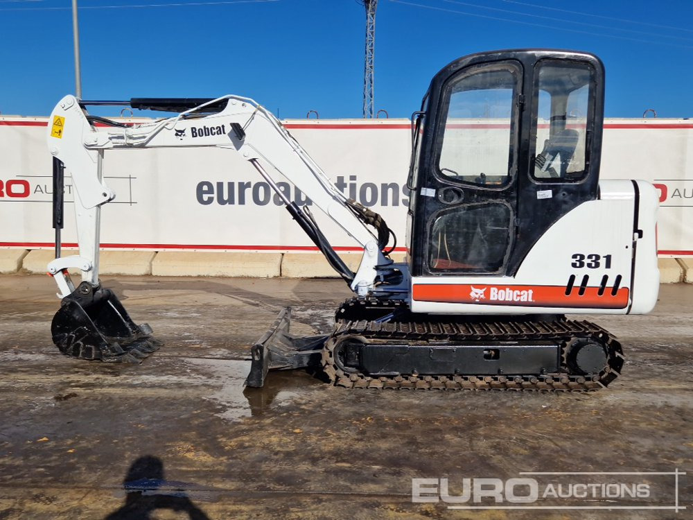 Bobcat 331G - Mini excavator: picture 2 Bobcat 331G - Mini excavator: picture 2