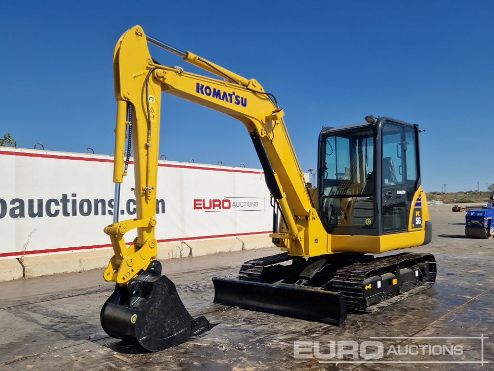 Komatsu PC56-7 - Mini excavator: picture 1 Komatsu PC56-7 - Mini excavator: picture 1