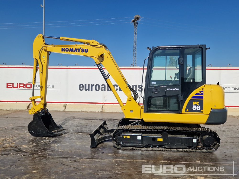 Komatsu PC56-7 - Mini excavator: picture 2 Komatsu PC56-7 - Mini excavator: picture 2