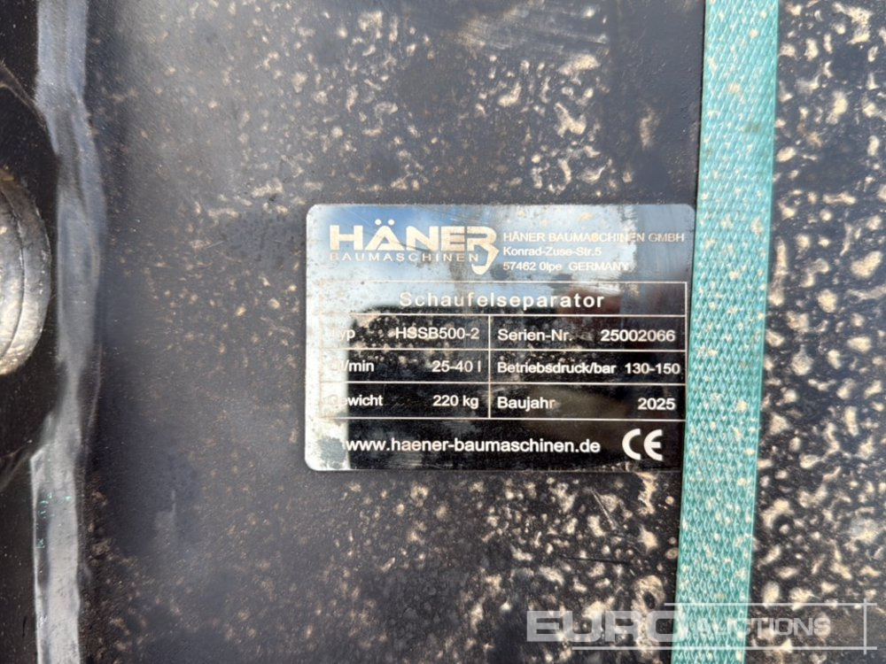 Unused 2025 Häner HSSB500-2 - Bucket: picture 5 Unused 2025 Häner HSSB500-2 - Bucket: picture 5