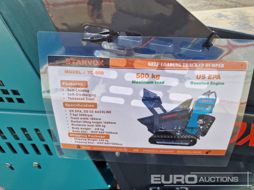 Crawler dumper Unused 2025 STARVOX TC-500: picture 17