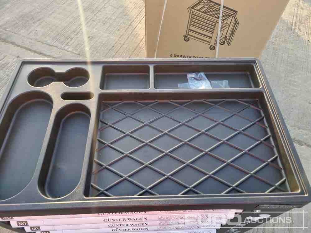 Workshop equipment Unused Germany Tools Tools Trolley, 220Pcs, Complete with Tools, 6 Drawers  / Carro Porta Herramientas Completo, 6 Cajones: picture 9