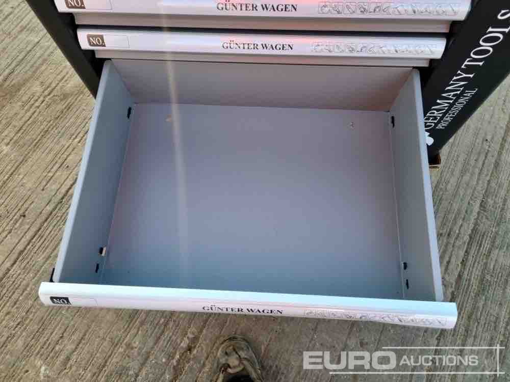 Workshop equipment Unused Germany Tools Tools Trolley, 220Pcs, Complete with Tools, 6 Drawers  / Carro Porta Herramientas Completo, 6 Cajones: picture 16