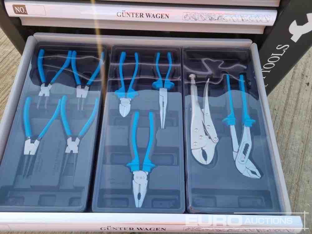 Workshop equipment Unused Germany Tools Tools Trolley, 220Pcs, Complete with Tools, 6 Drawers  / Carro Porta Herramientas Completo, 6 Cajones: picture 12