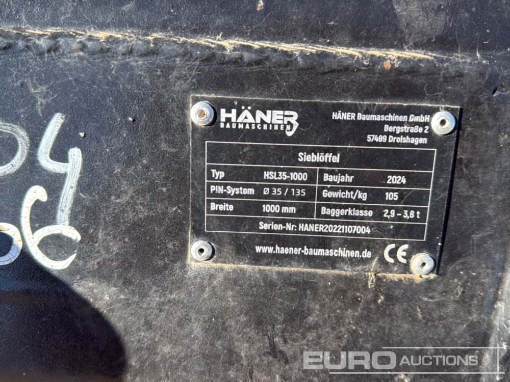Unused Häner HSL45-305-1000 - Bucket: picture 5 Unused Häner HSL45-305-1000 - Bucket: picture 5