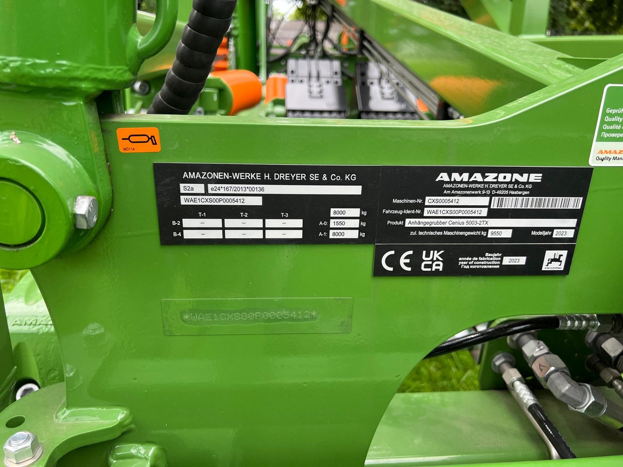 Amazone Grubber Cenius 5003-2TX - Cultivator: picture 2 Amazone Grubber Cenius 5003-2TX - Cultivator: picture 2