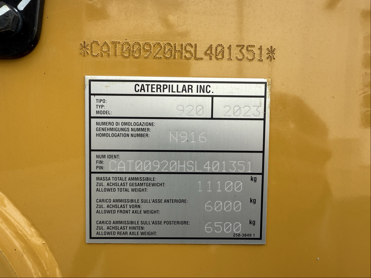 Caterpillar Radlader 920 Radlader - Wheel loader: picture 2 Caterpillar Radlader 920 Radlader - Wheel loader: picture 2