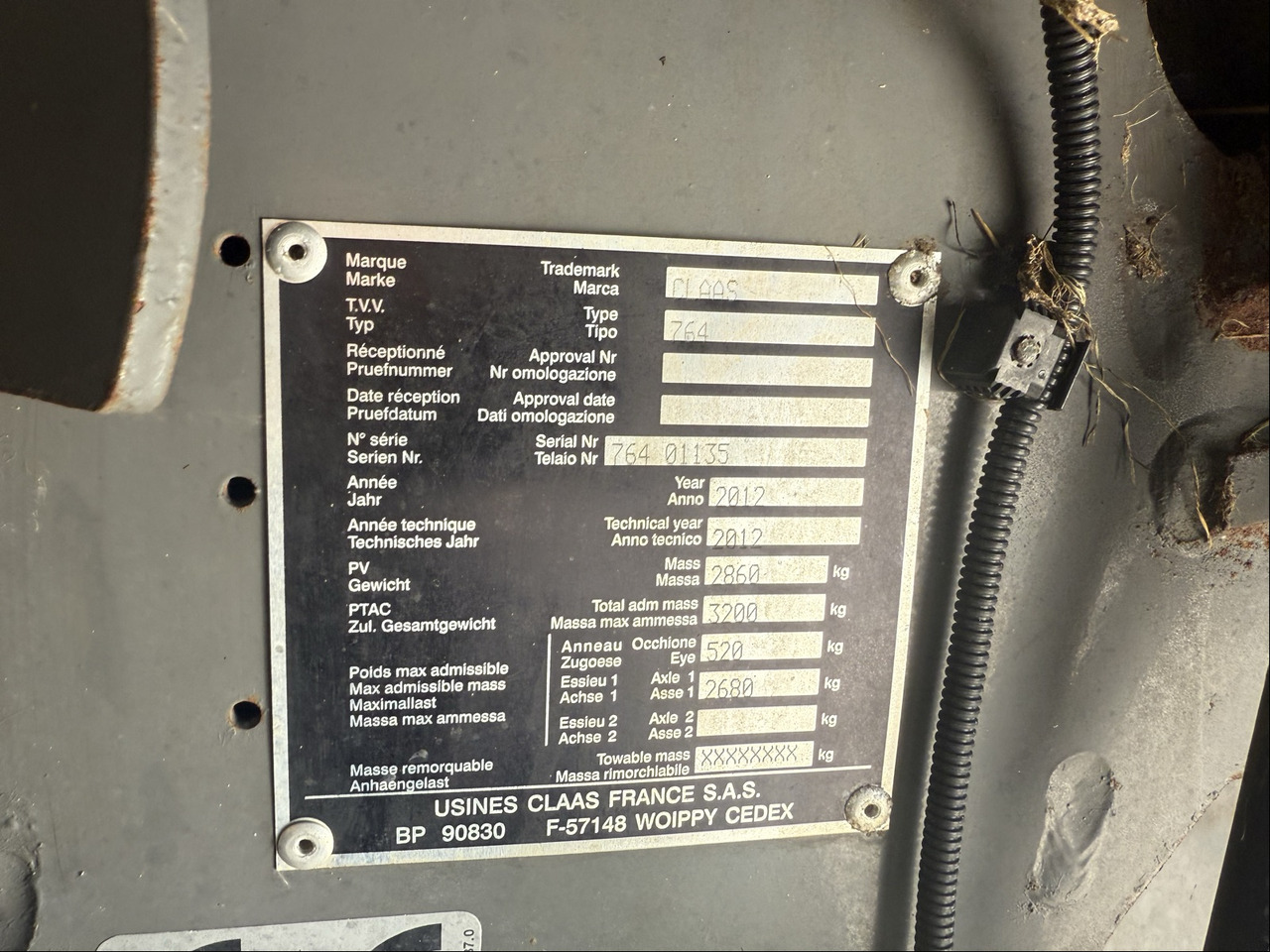 Claas Rollant 375 RC - Hay and forage equipment: picture 2 Claas Rollant 375 RC - Hay and forage equipment: picture 2