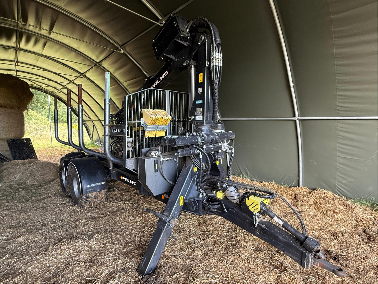 Palms Forst-Rückeanhänger 12,5 - Forestry trailer: picture 1 Palms Forst-Rückeanhänger 12,5 - Forestry trailer: picture 1