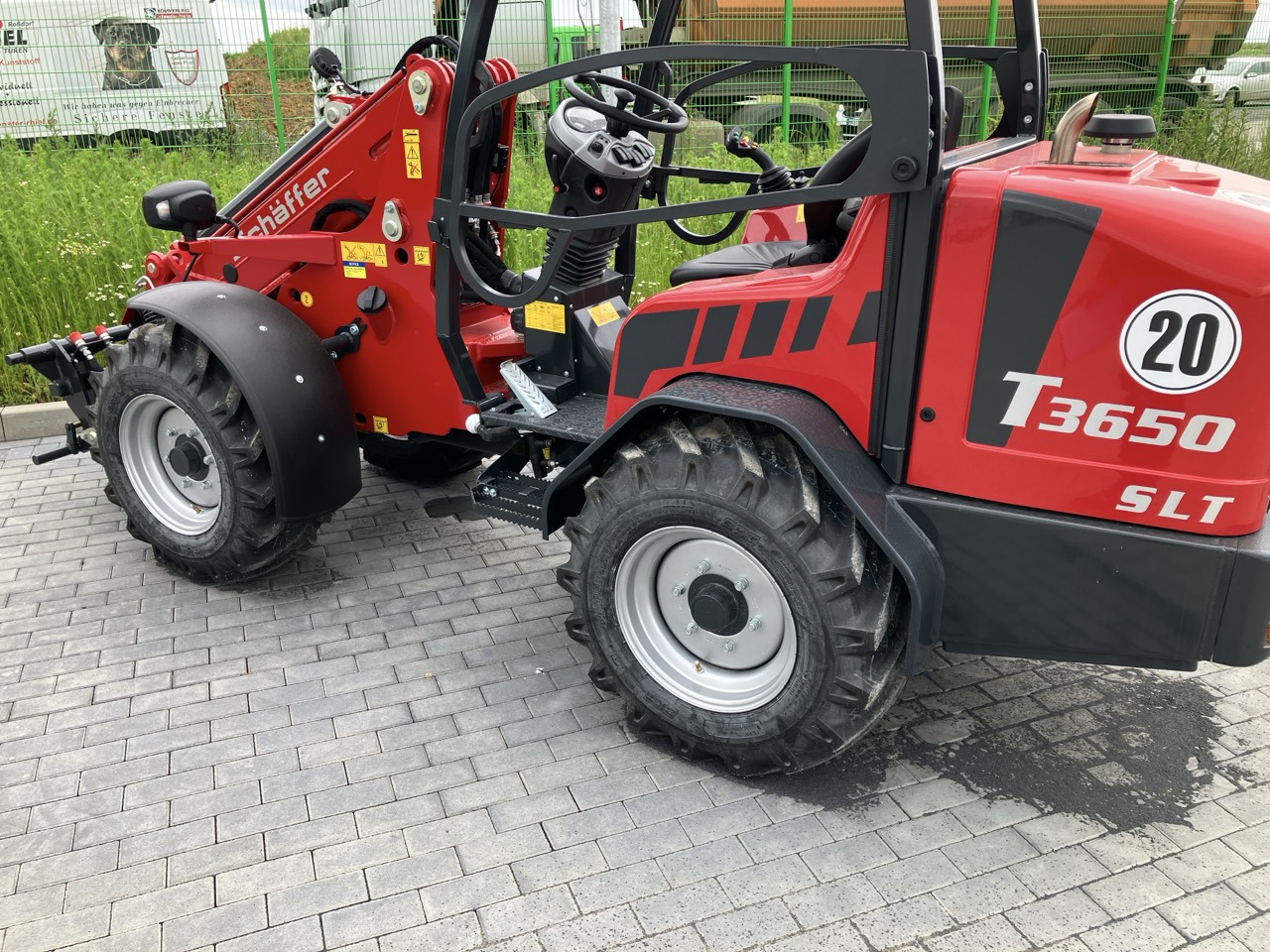 Schäffer Teleradlader Typ 3650 T - Loader: picture 4 Schäffer Teleradlader Typ 3650 T - Loader: picture 4