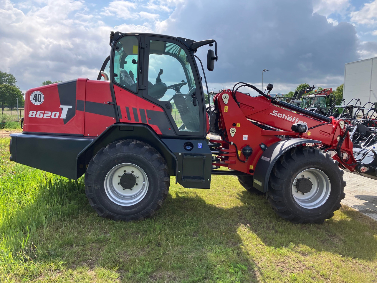 Schäffer Teleradlader Typ 8620 T-2 - Wheel loader: picture 4 Schäffer Teleradlader Typ 8620 T-2 - Wheel loader: picture 4