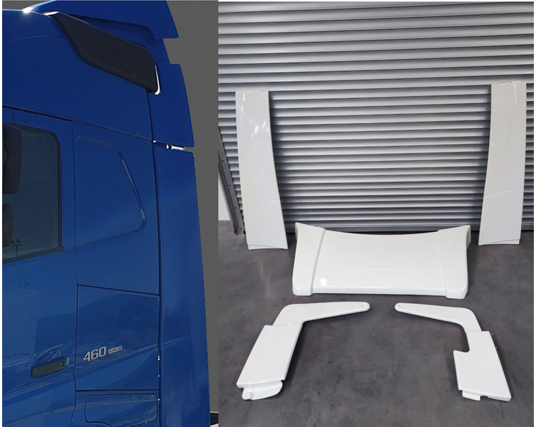 Volvo FH Euro 6 - Aerodynamics/ Spoiler for Truck: picture 1 Volvo FH Euro 6 - Aerodynamics/ Spoiler for Truck: picture 1