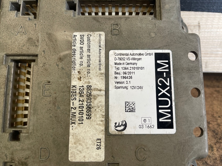 MAN ECU MUX2-M 1364.21010101 - Electrical system for Truck: picture 2 MAN ECU MUX2-M 1364.21010101 - Electrical system for Truck: picture 2