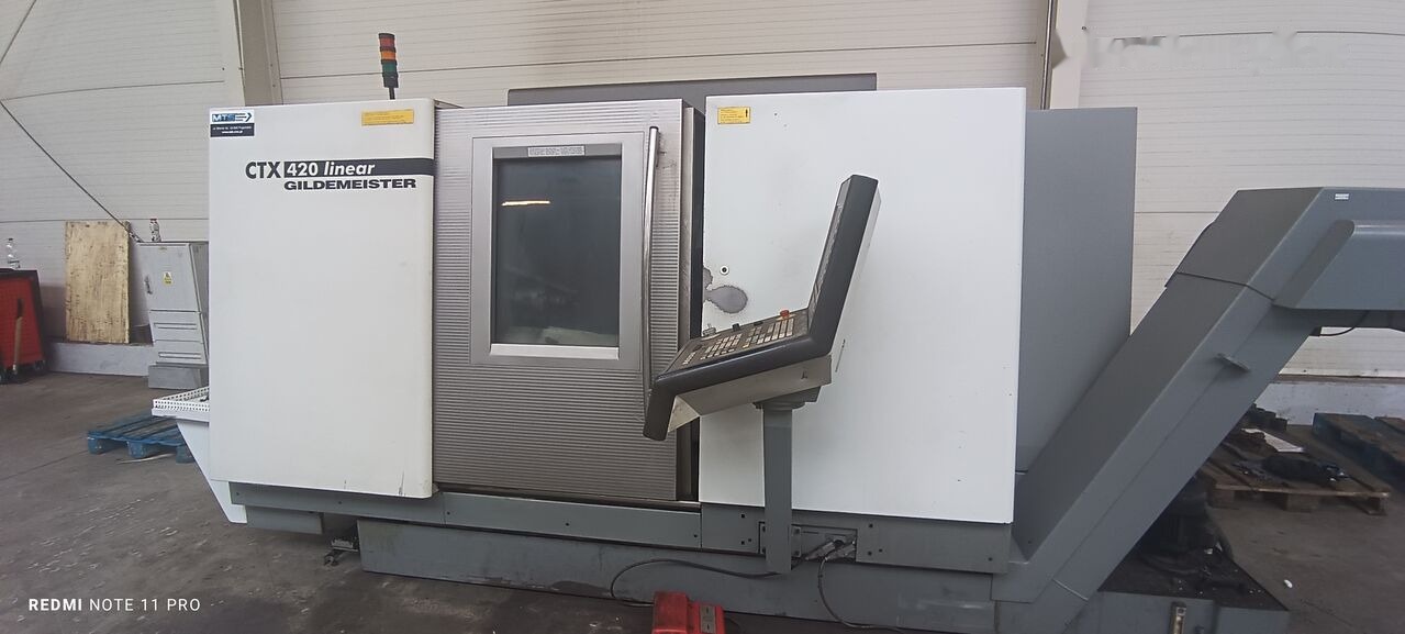 Gildemeister CTX 420 linear - Metalworking machinery: picture 1 Gildemeister CTX 420 linear - Metalworking machinery: picture 1