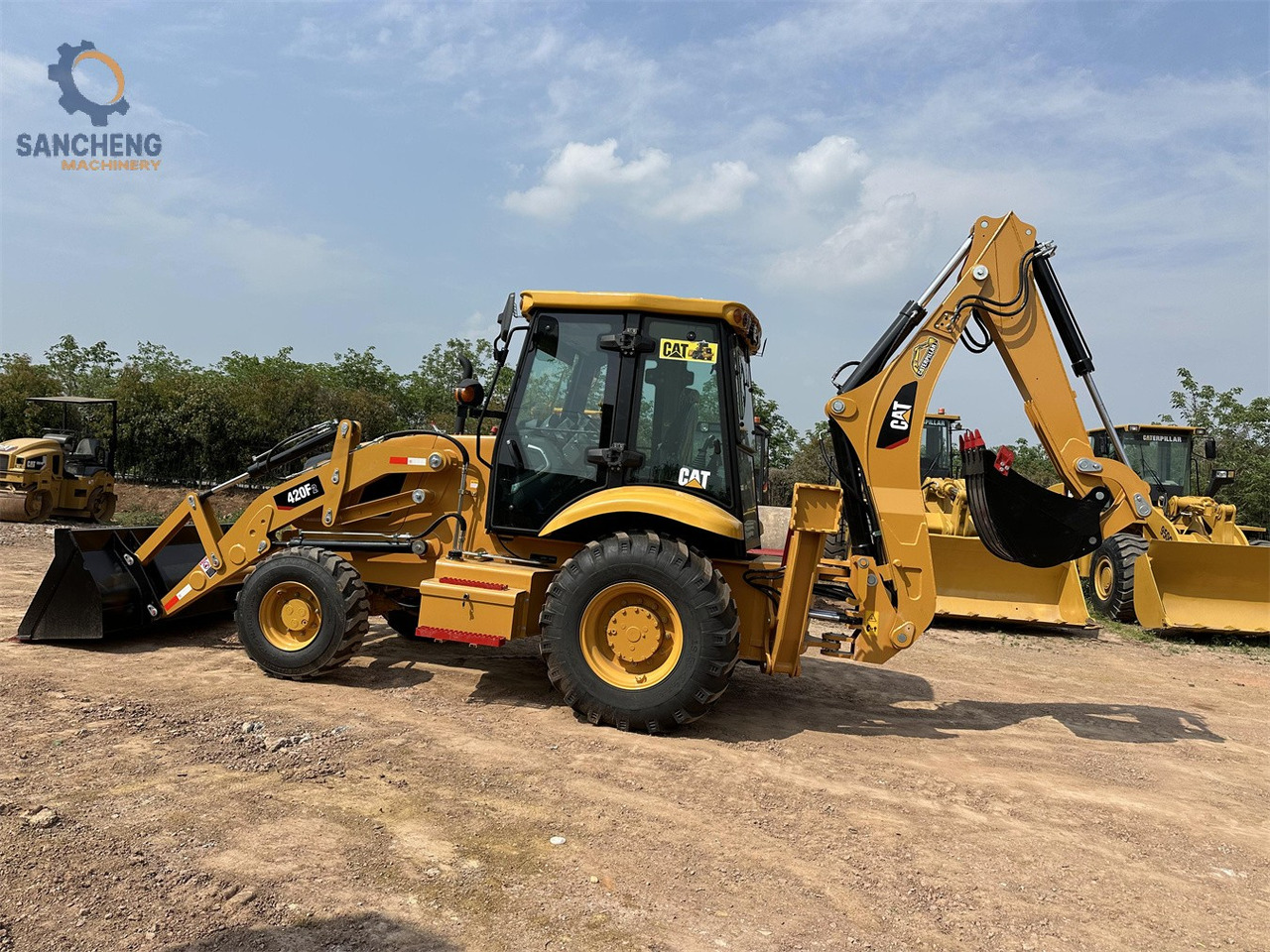 CAT 420F2 - Backhoe loader: picture 2 CAT 420F2 - Backhoe loader: picture 2