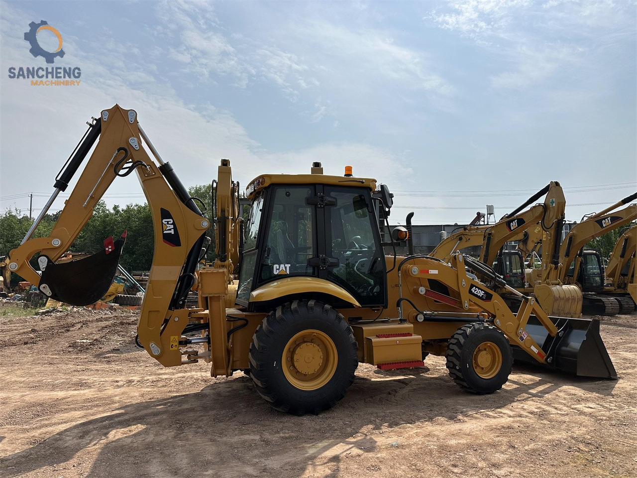 CAT 420F2 - Backhoe loader: picture 1 CAT 420F2 - Backhoe loader: picture 1