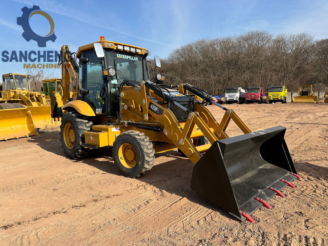 CATERPILLAR 420F2 - Backhoe loader: picture 2 CATERPILLAR 420F2 - Backhoe loader: picture 2