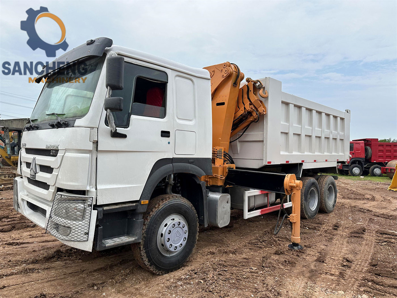 SINOTRUK Howo 371 6x4 crane truck - Crane truck: picture 4 SINOTRUK Howo 371 6x4 crane truck - Crane truck: picture 4