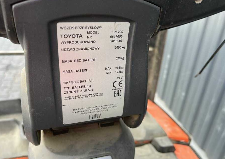 BT LPE200 - Pallet truck: picture 4 BT LPE200 - Pallet truck: picture 4