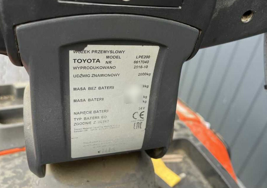 BT LPE200 - Pallet truck: picture 4 BT LPE200 - Pallet truck: picture 4