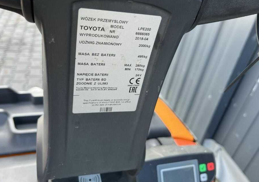 BT LPE200 - Pallet truck: picture 4 BT LPE200 - Pallet truck: picture 4