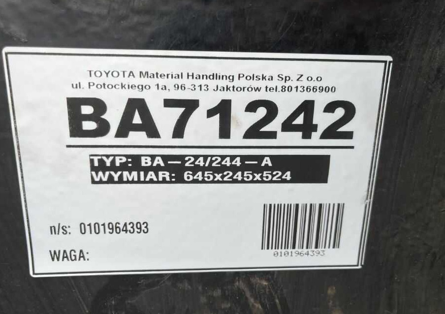 BT SWE140 - Stacker: picture 5 BT SWE140 - Stacker: picture 5