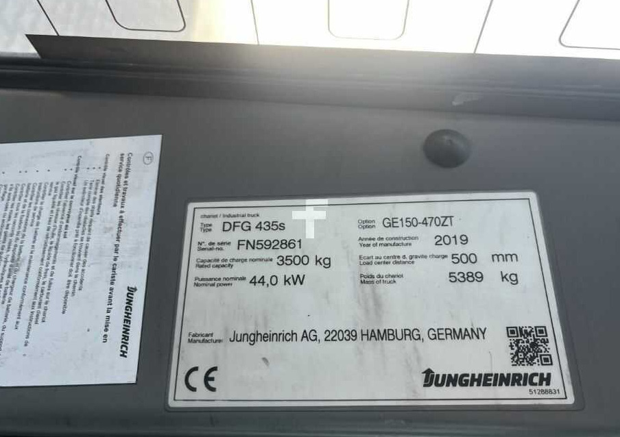 Jungheinrich DFG435s - Diesel forklift: picture 4 Jungheinrich DFG435s - Diesel forklift: picture 4