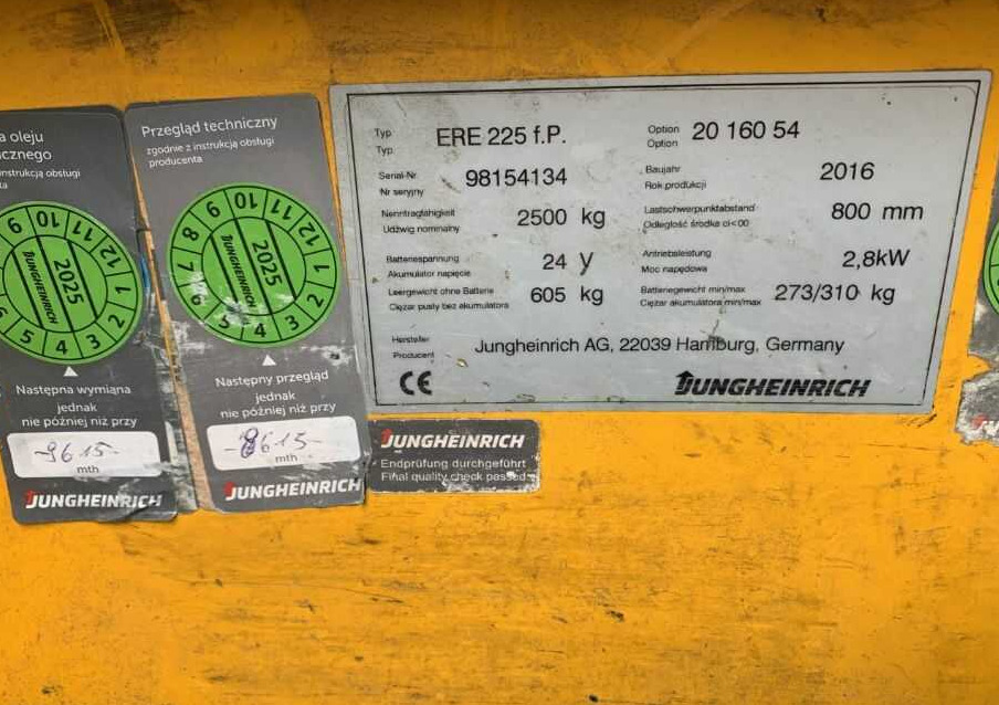 Jungheinrich ERE225 - Pallet truck: picture 4 Jungheinrich ERE225 - Pallet truck: picture 4